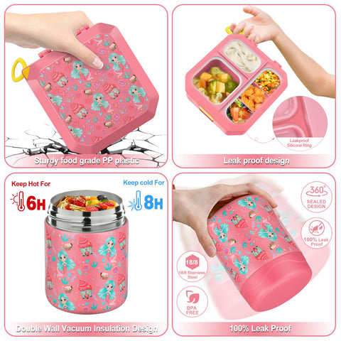 wiwens open bento compartments displaying leakproof sections and portion control