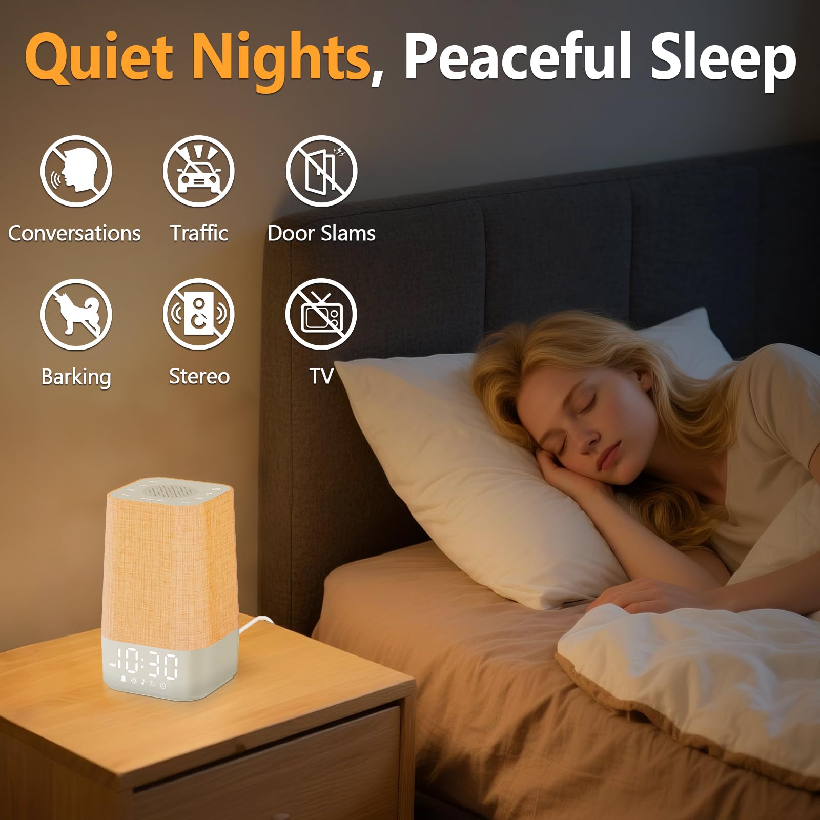 Wkzay side angle with soft glow active, demonstrating gradual sunrise illumination