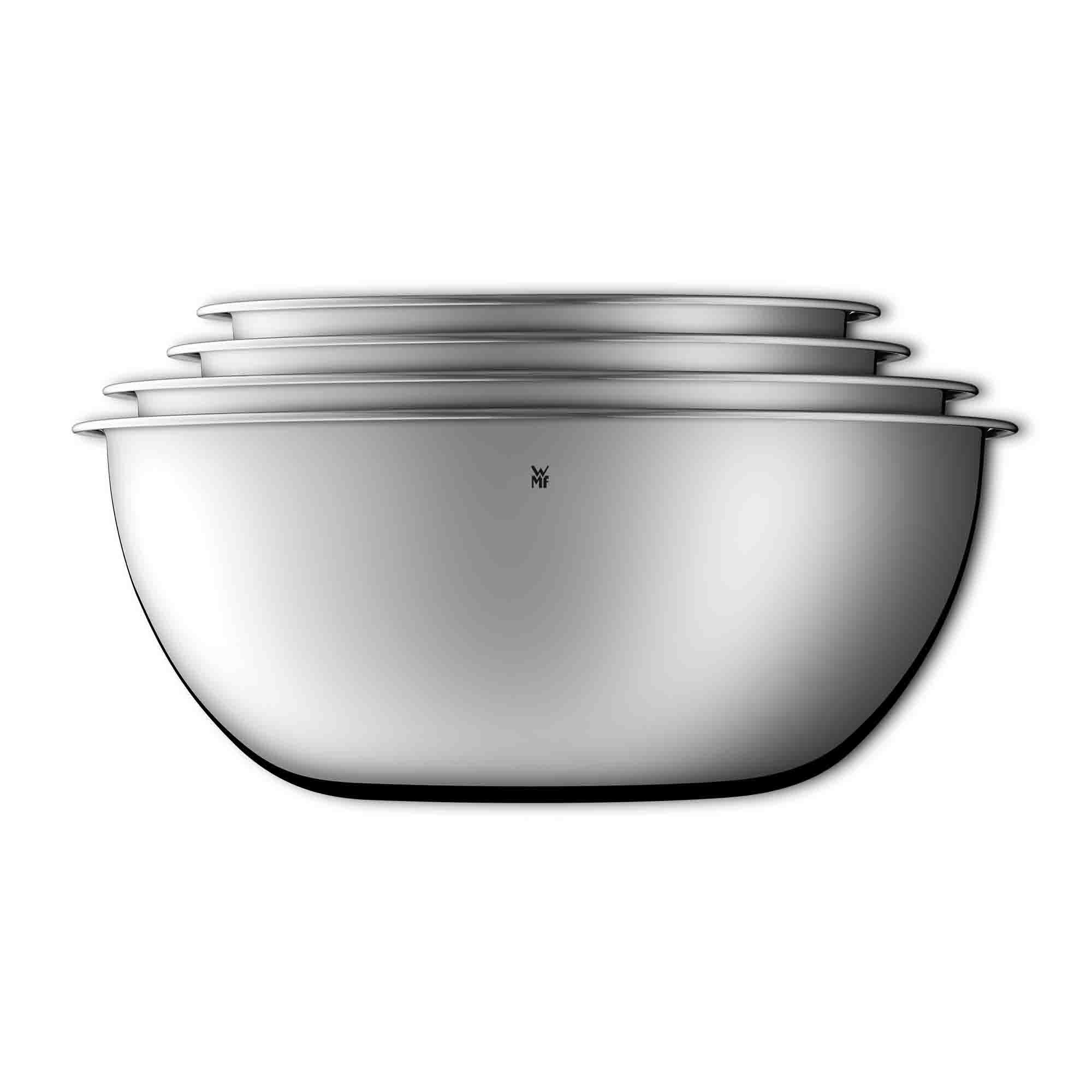 WMF detail of pouring rim on 24cm bowl enabling drip-free pouring