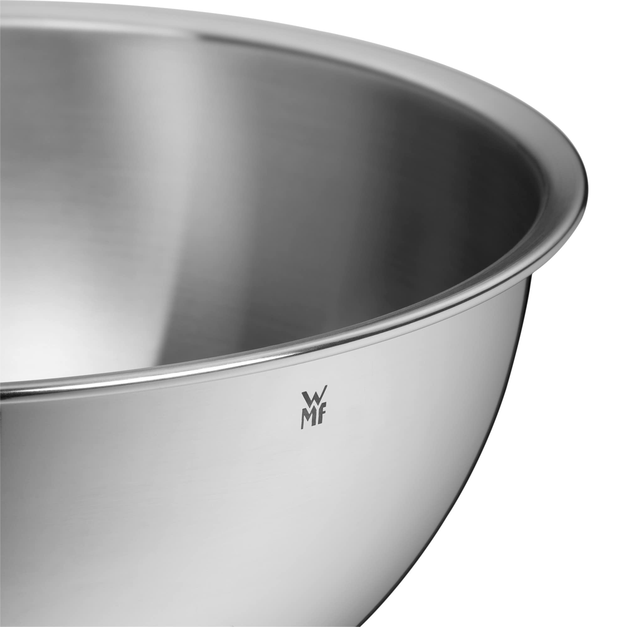 WMF nested bowls stacked compactly demonstrating space-saving storage