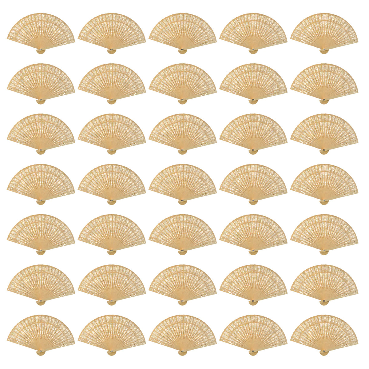 Wobe front view of fan pack showing elegant design and ready-to-gift benefit