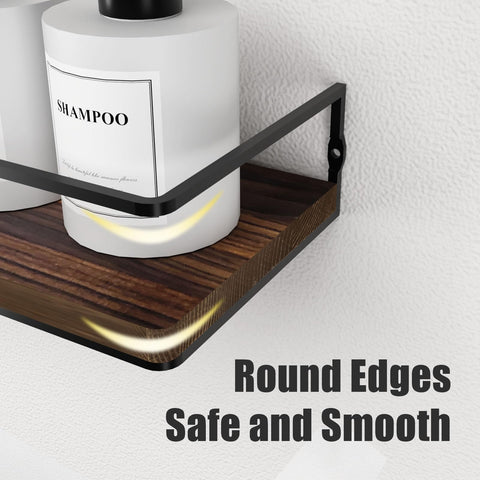 WOCOPIA close-up of metal guardrail and shelf surface for secure storage