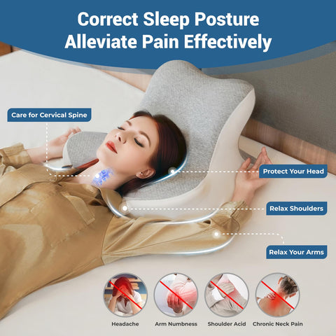 WOGAHEV in use on bed while reading for upright comfort and posture