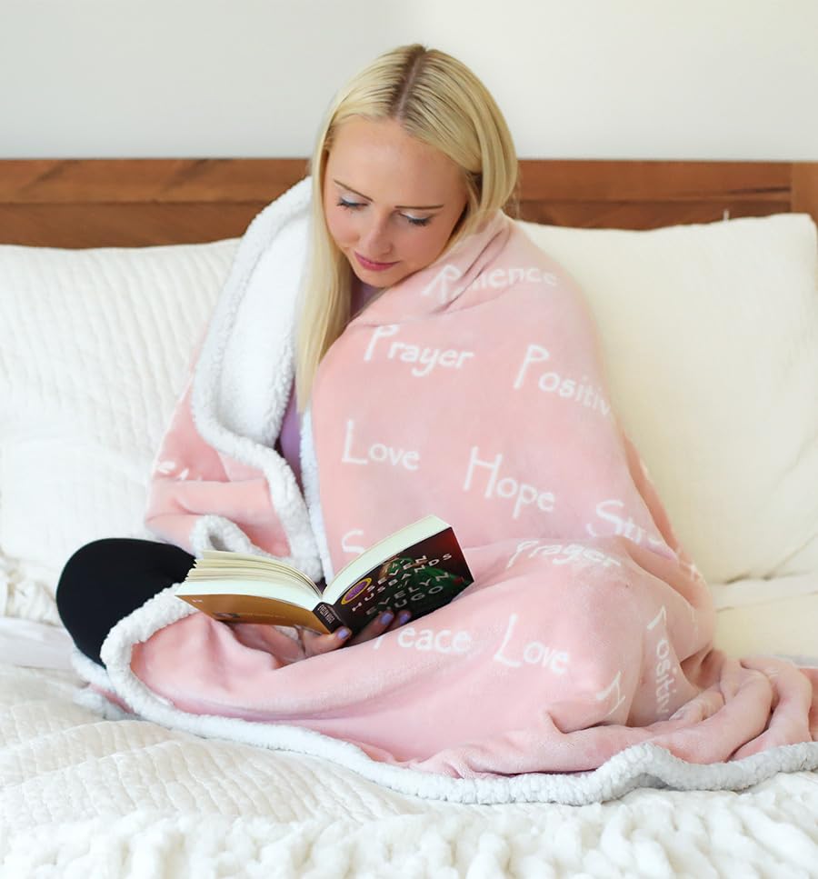 WOLF CREEK BLANKET Sherpa close-up highlighting fluffy reverse and soothing comfort
