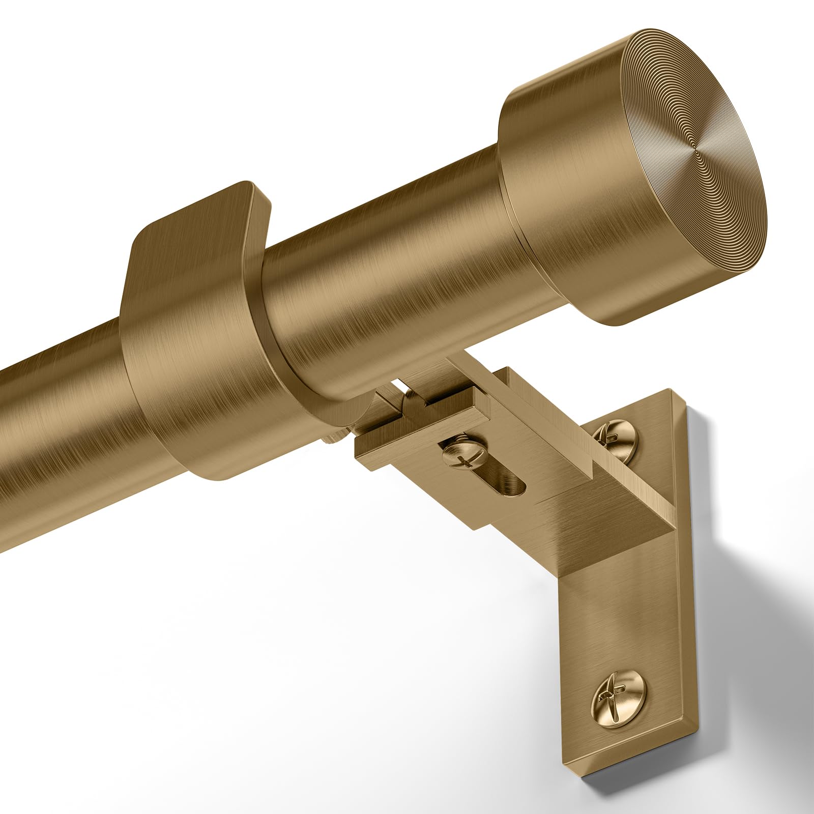 Wolistsa front view warm gold rod showing elegant profile and durability