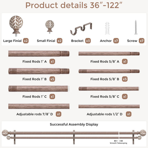 Wolistsa scale comparison against window frame demonstrating adjustable length
