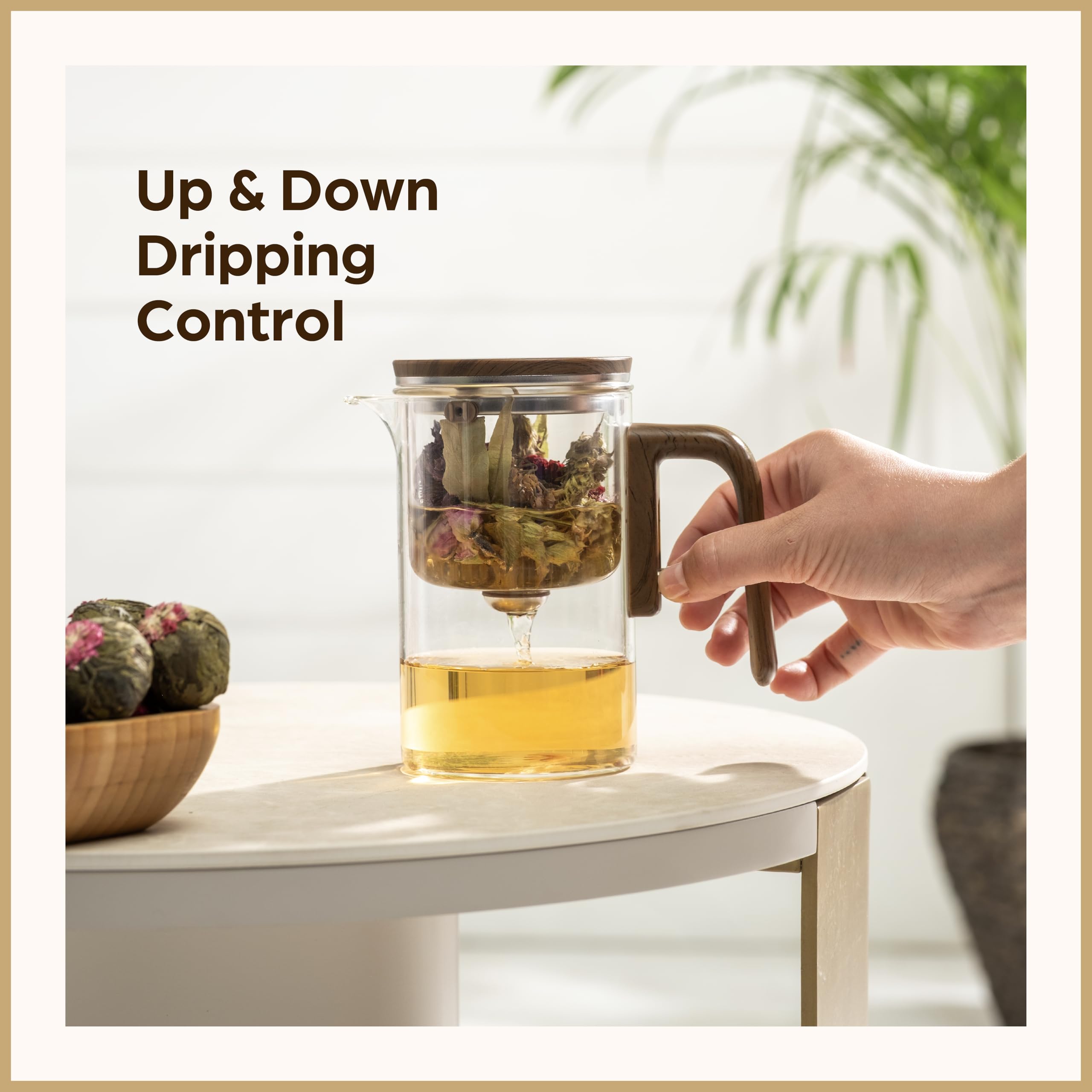 WOLTBLOOM pouring action from spout delivering drip-free serving