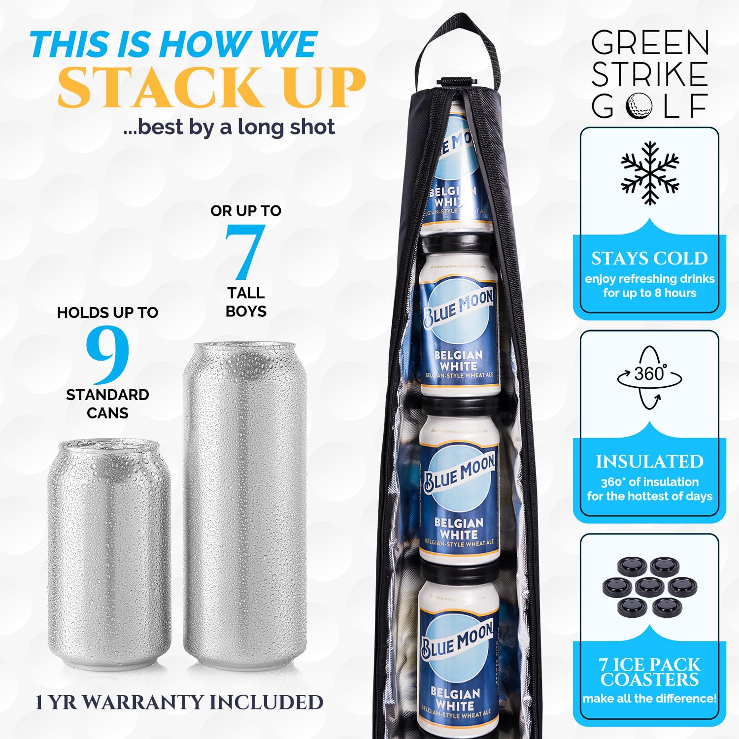 WOLVIO neoprene can sleeve keeping drink discreet and hand dry