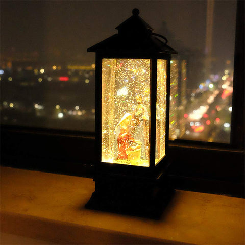 Wondise included USB-to-DC cable beside lantern for continuous power benefit