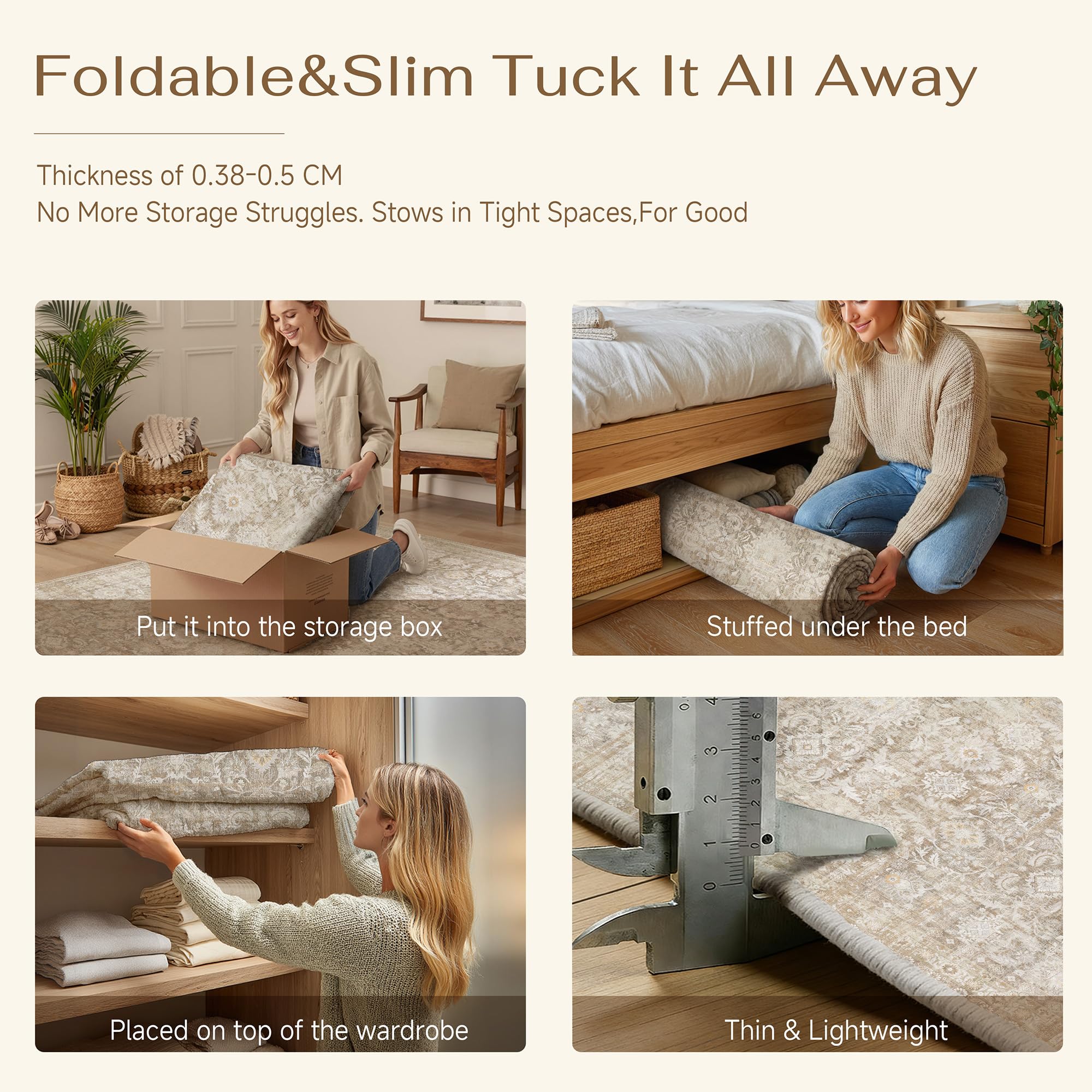 WondRg folded to show lightweight portable storage convenience