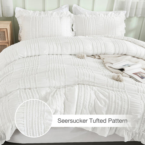 WONGS BEDDING comforter styled on a bed in a relaxed room to inspire decor ideas