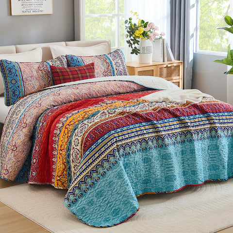 WONGS BEDDING close-up of stitching detail, highlights durable textured finish