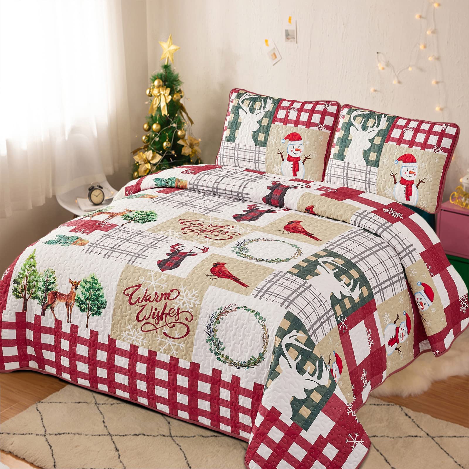 WONGS BEDDING reverse side solid red for versatile styling