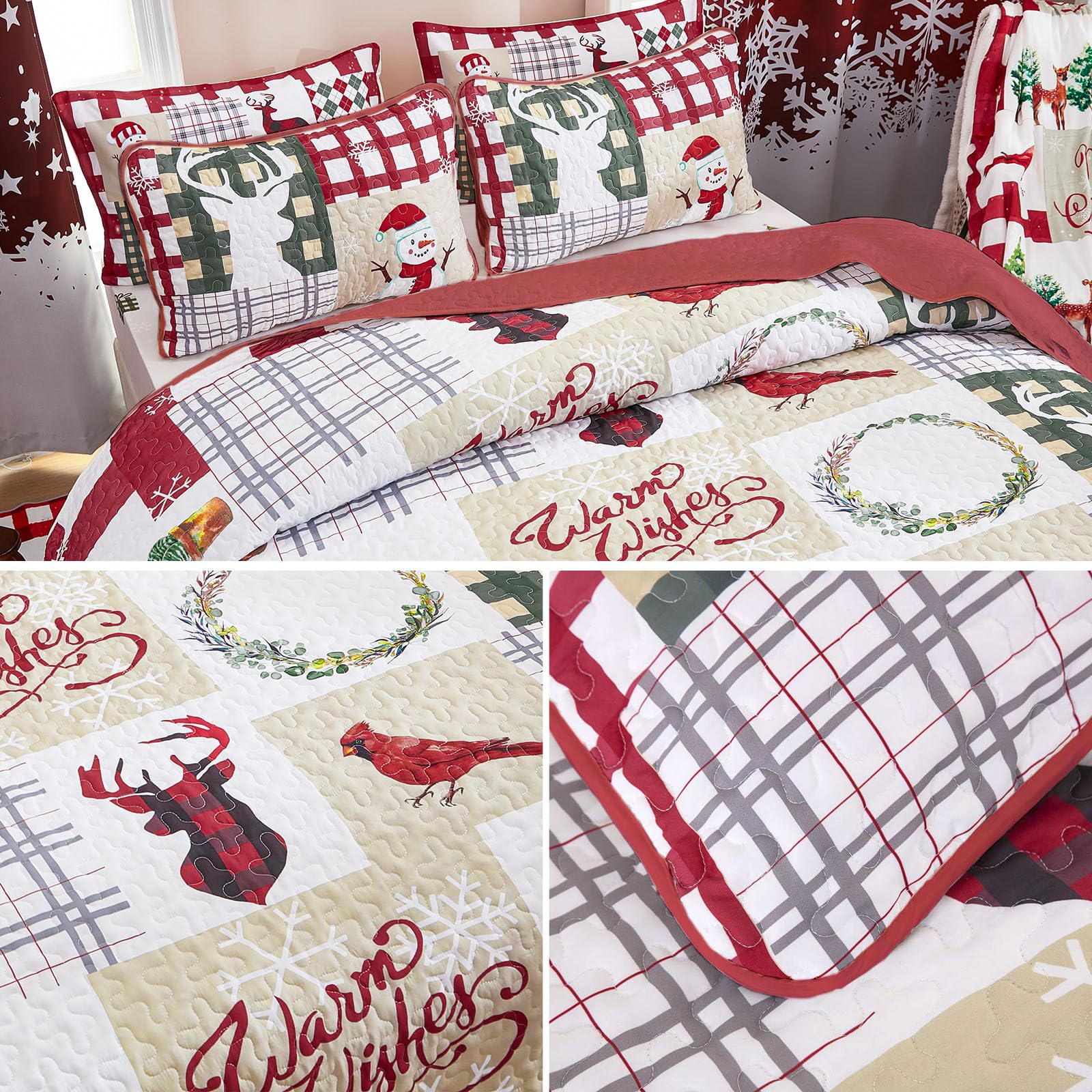 WONGS BEDDING pillowcase detail showing pattern and snug fit