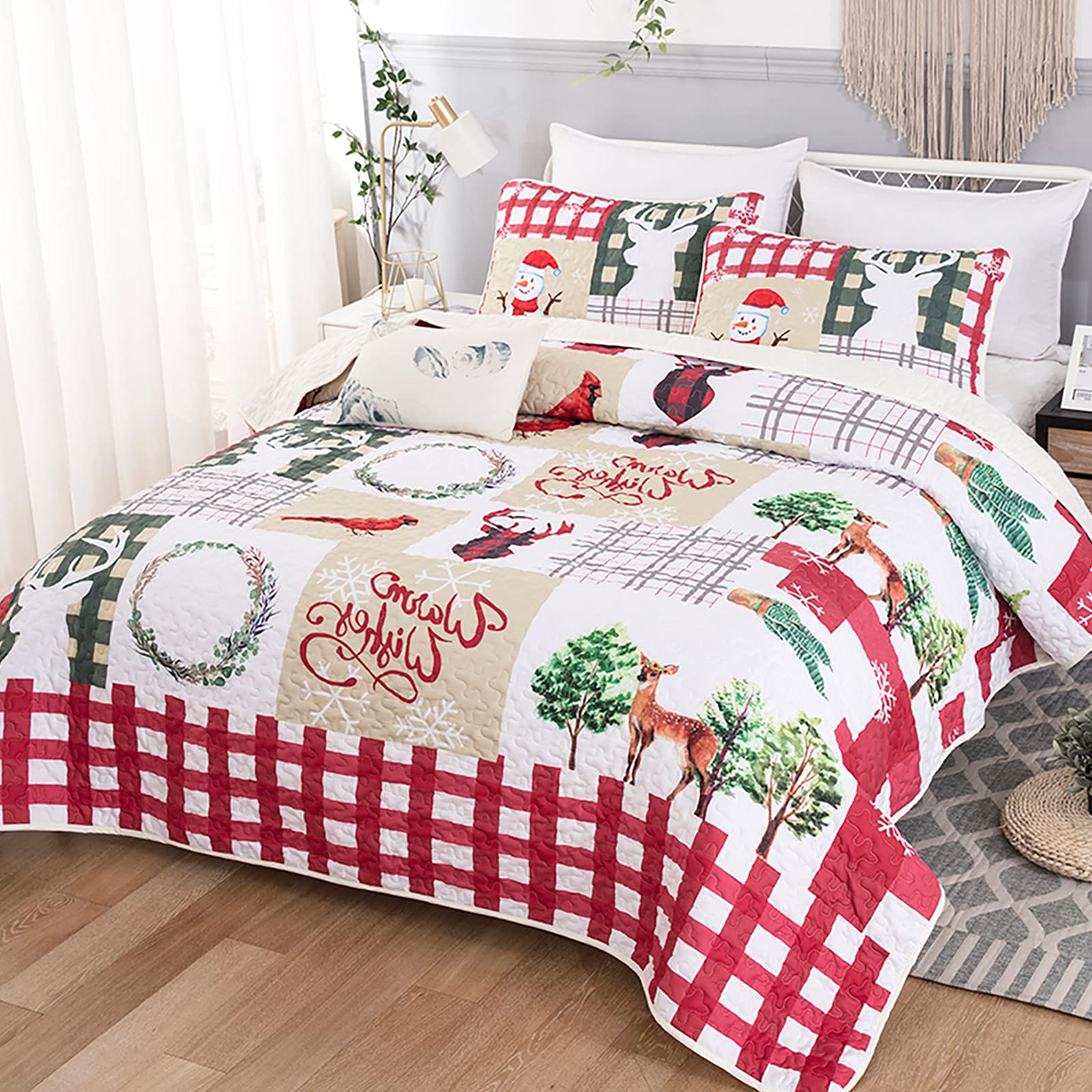 WONGS BEDDING quilt reverse closeup in beige offering a calm everyday styling option