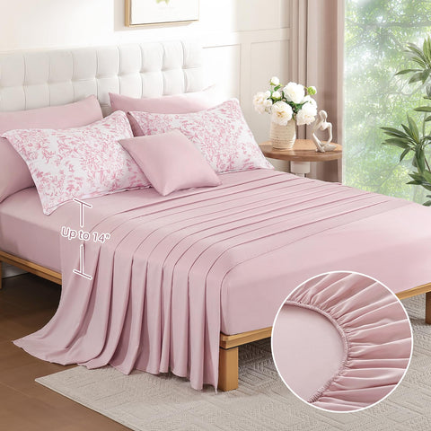 WONGS BEDDING size scale on queen bed illustrates full coverage and correct proportions