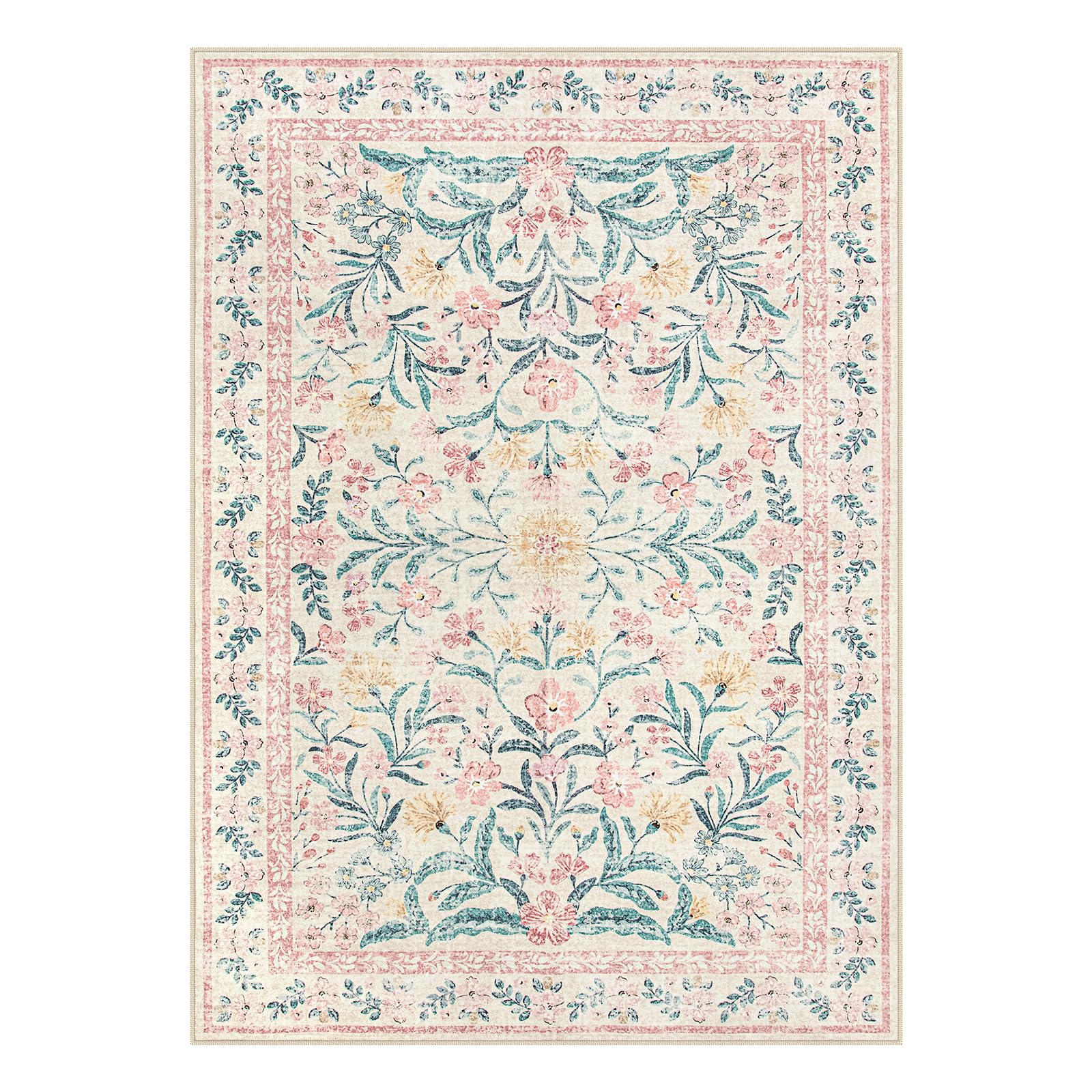 Wonnitar styled in living room setting adding soft floral decor and warmth