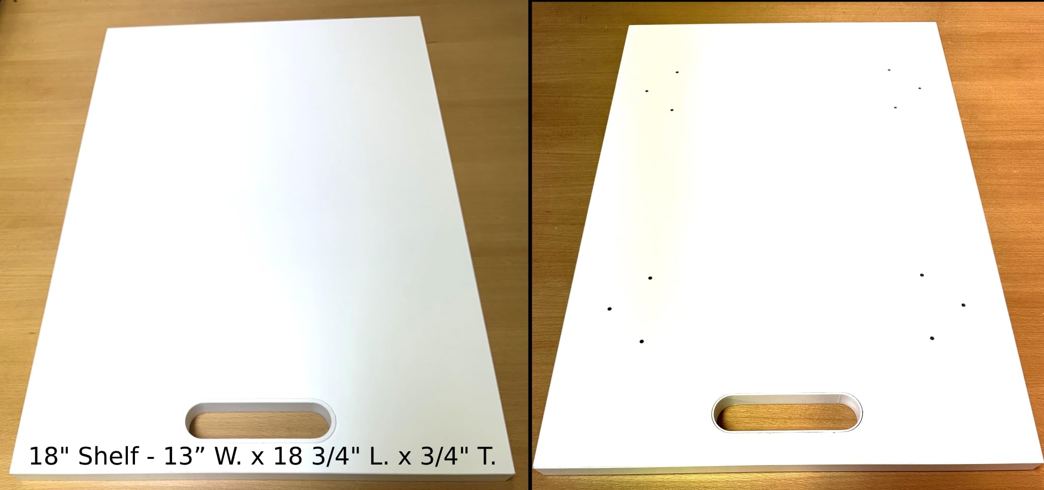 WOOD TECHNOLOGY dimensions and specs scale showing cabinet fit and installation clarity