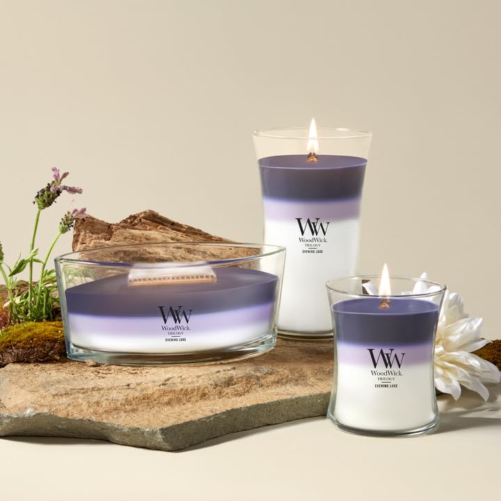 WoodWick Evening Luxe packaging displayed gift-ready conveying premium presentation and gifting appeal