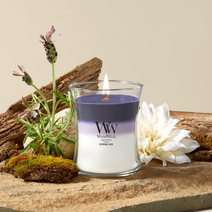 WoodWick Pluswick wood wick close-up highlighting crackle effect and cozy ambiance