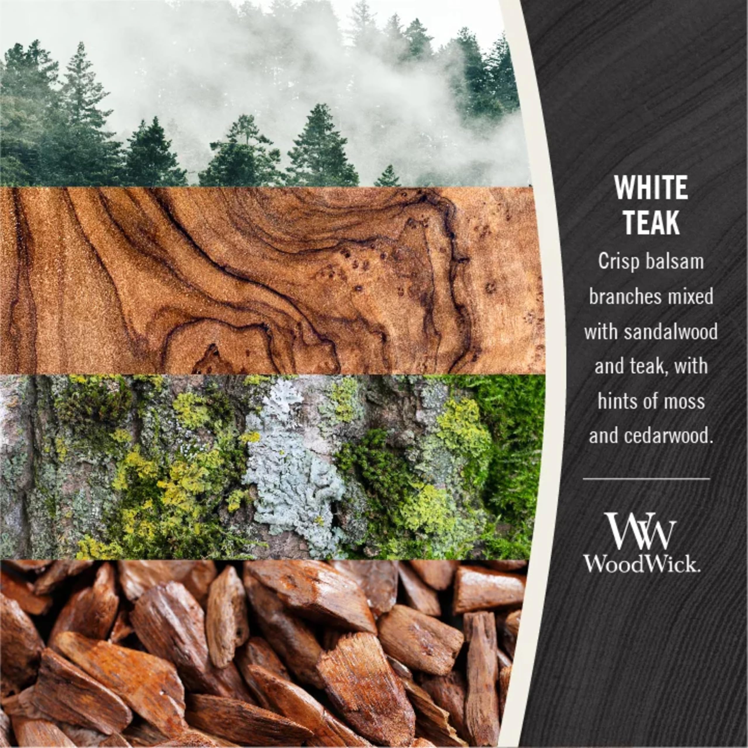 WoodWick melted wax pool texture closeup showing even burn and clean melt benefit