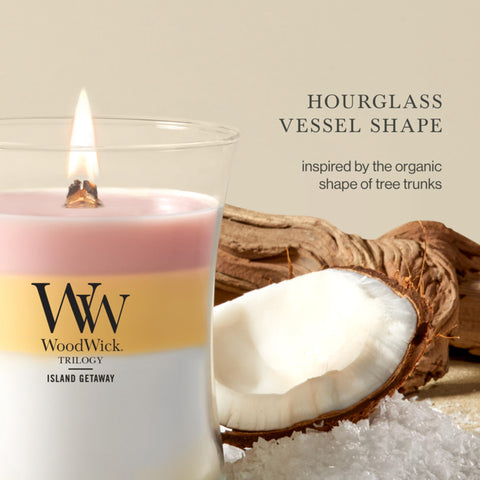 WoodWick(ウッドウィック) Pluswick flame close-up enhances cozy crackle