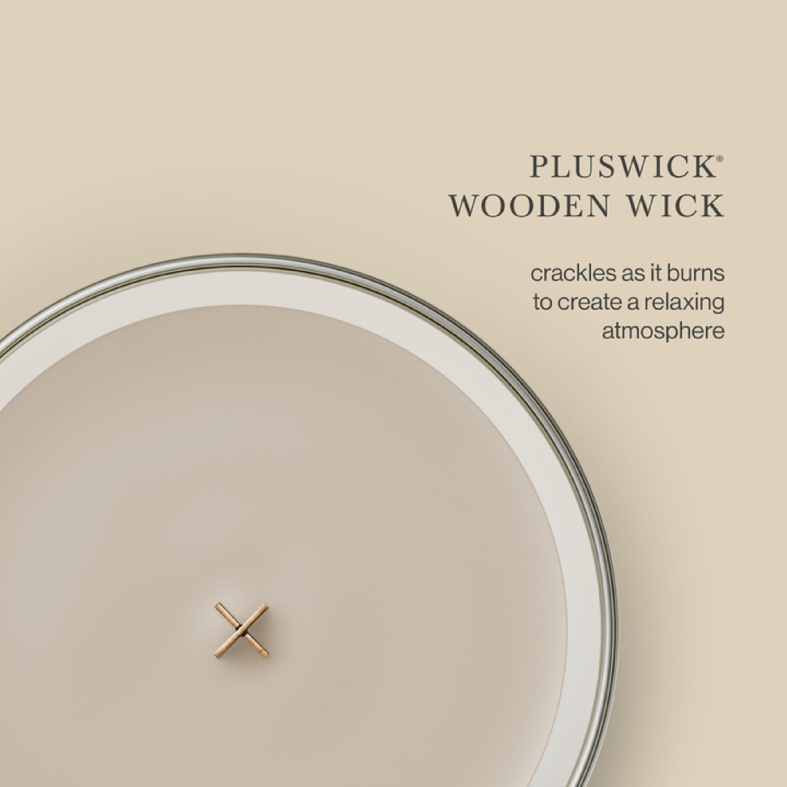 WoodWick wood smoke in living room setting creating cozy fireside atmosphere