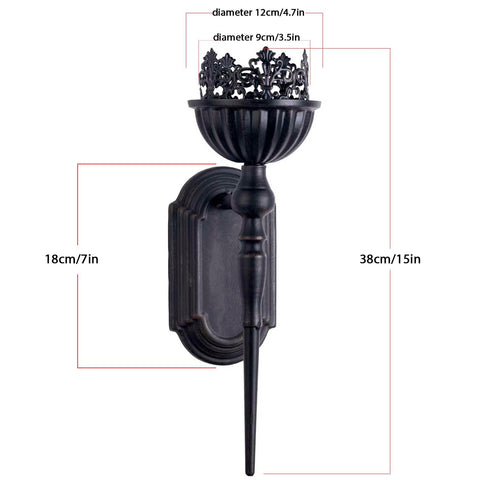 WOPARTY view of mounting holes and screw placement for easy secure installation
