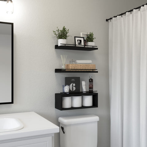 WOPITUES close-up of cube shelf corner highlighting solid construction and modern look