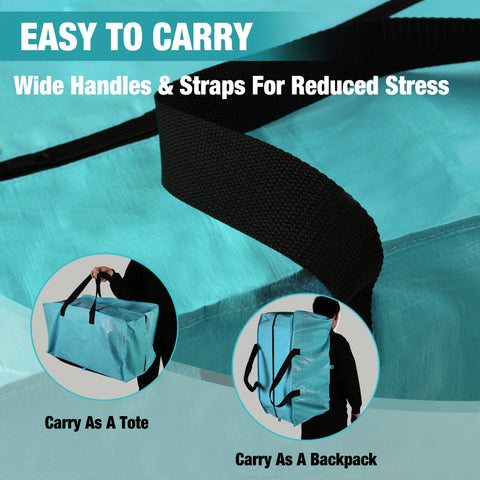 WORKPRO clear ID pocket with label for quick identification and organized storage