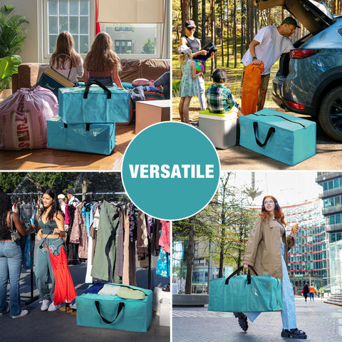 WORKPRO folded flat bag demonstrating compact storage to save space