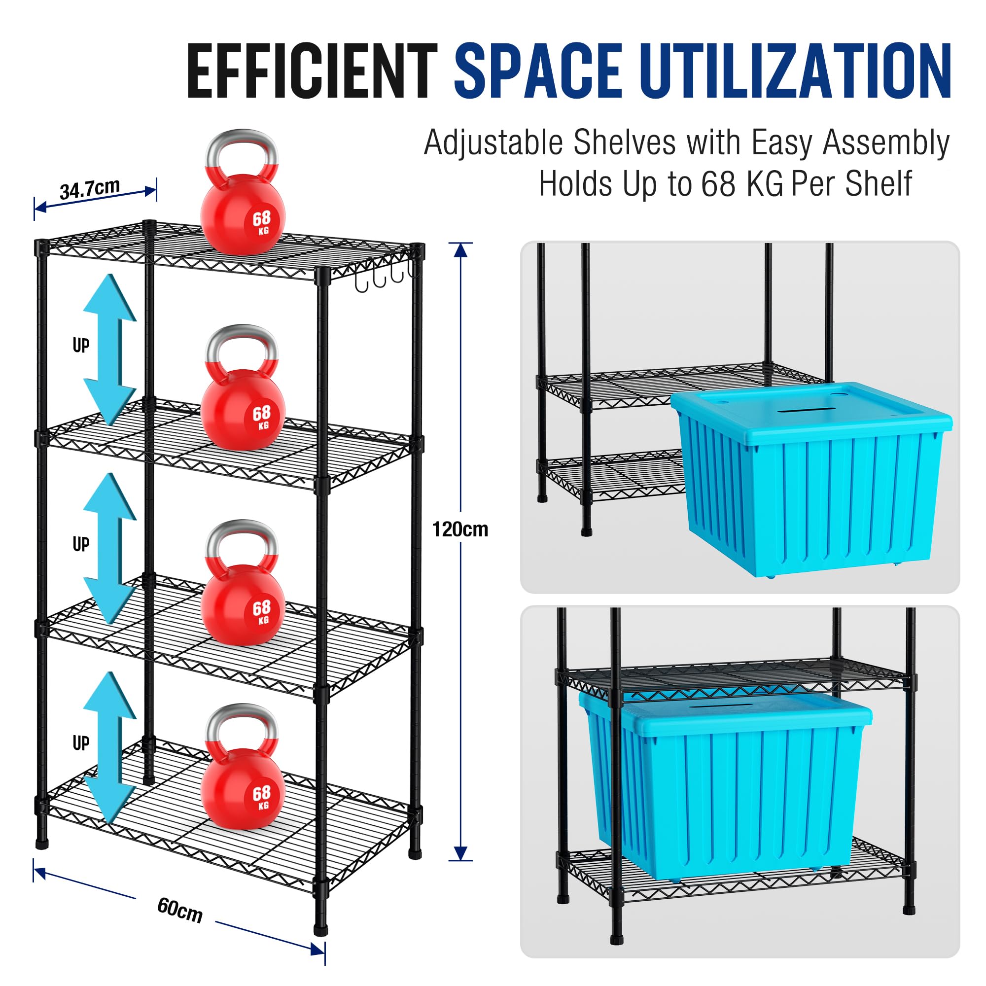 WORKPRO leveling foot detail ensuring stable placement on uneven floors