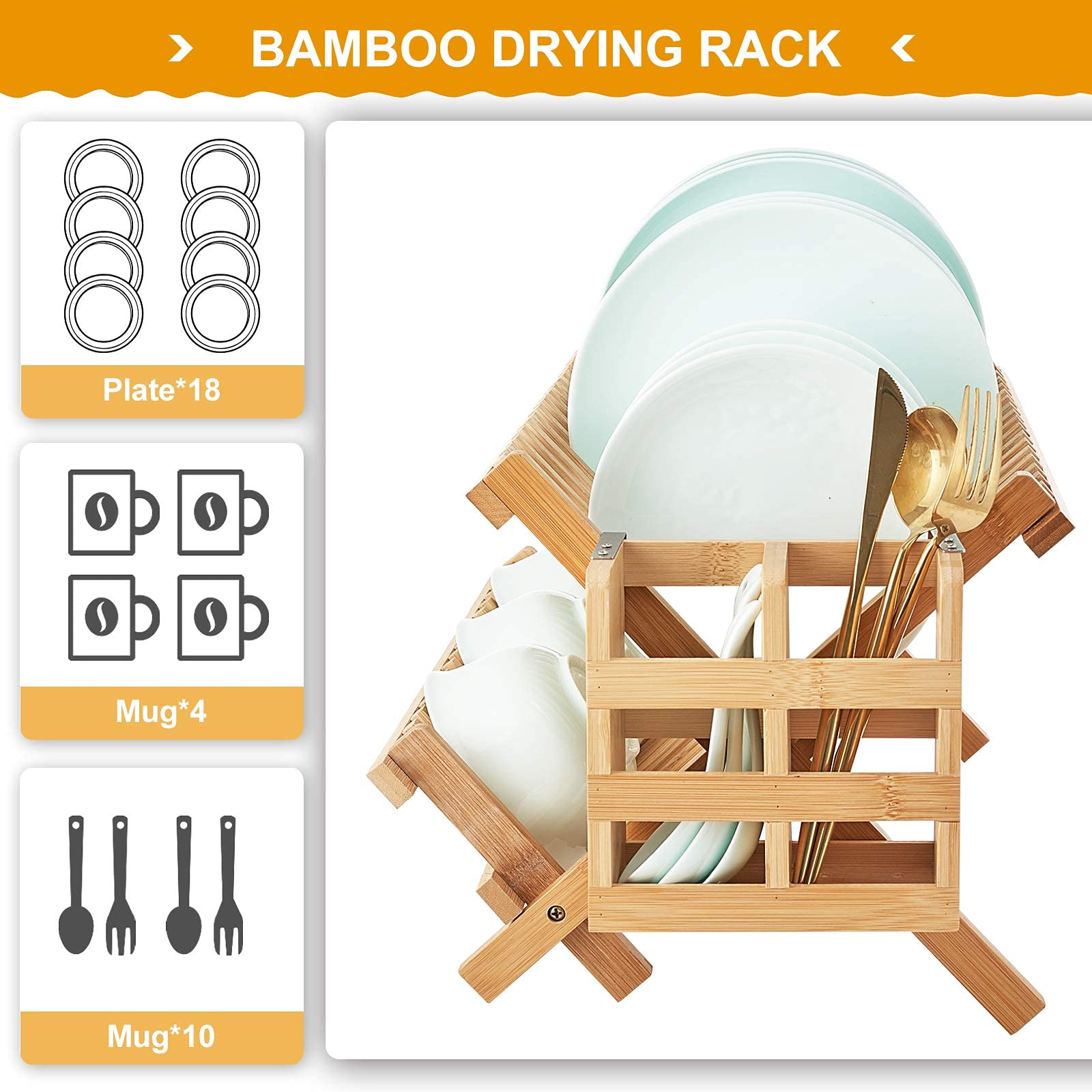 Worthyeah rack beside sink to show real-size scale and countertop fit