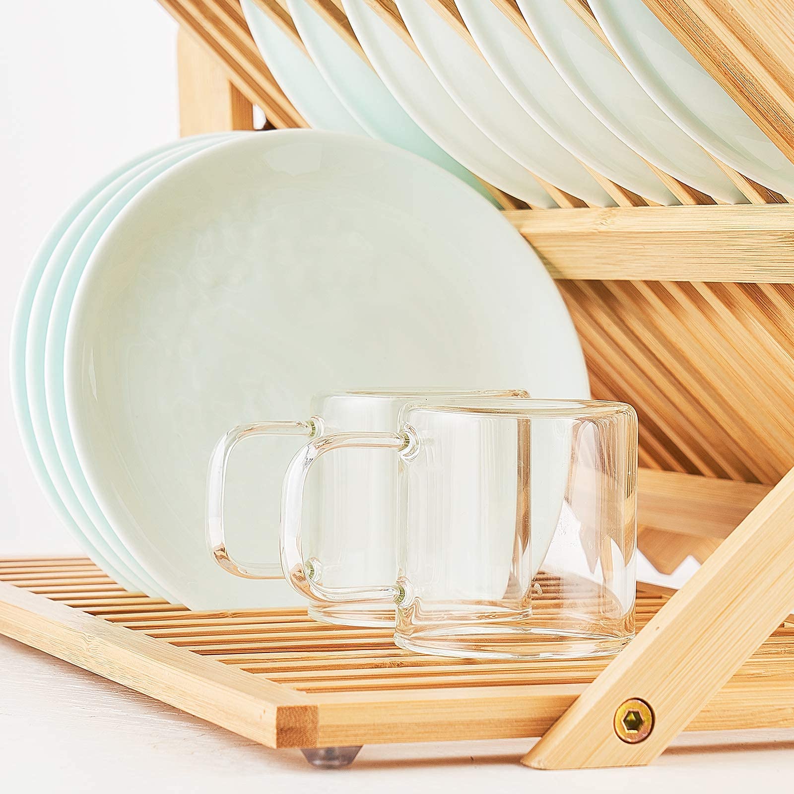Worthyeah close-up of bamboo grain showing natural material and durable finish