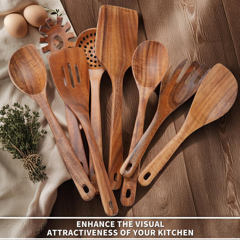 wosponfan size scale with ruler showing utensil dimensions for confident buying