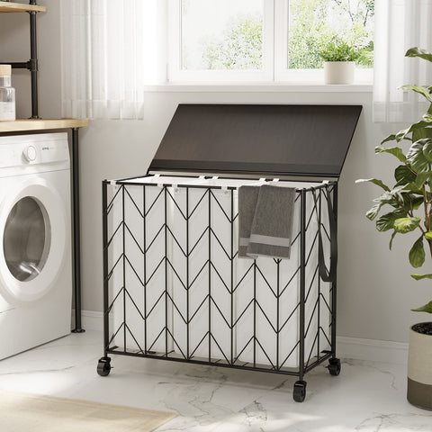 WOWLIVE wooden lid close-up offering sturdy top storage benefit