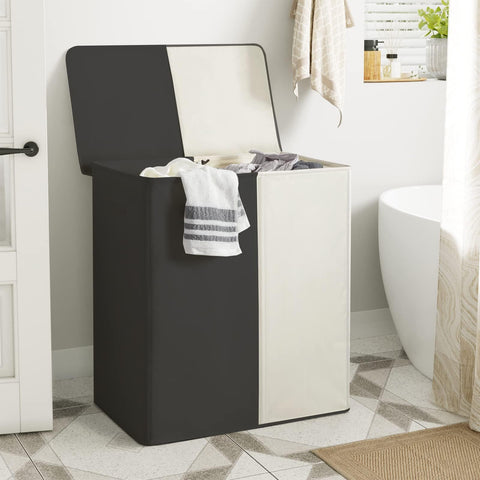 WOWLIVE size scale with person showing large 154L capacity and real-world fit