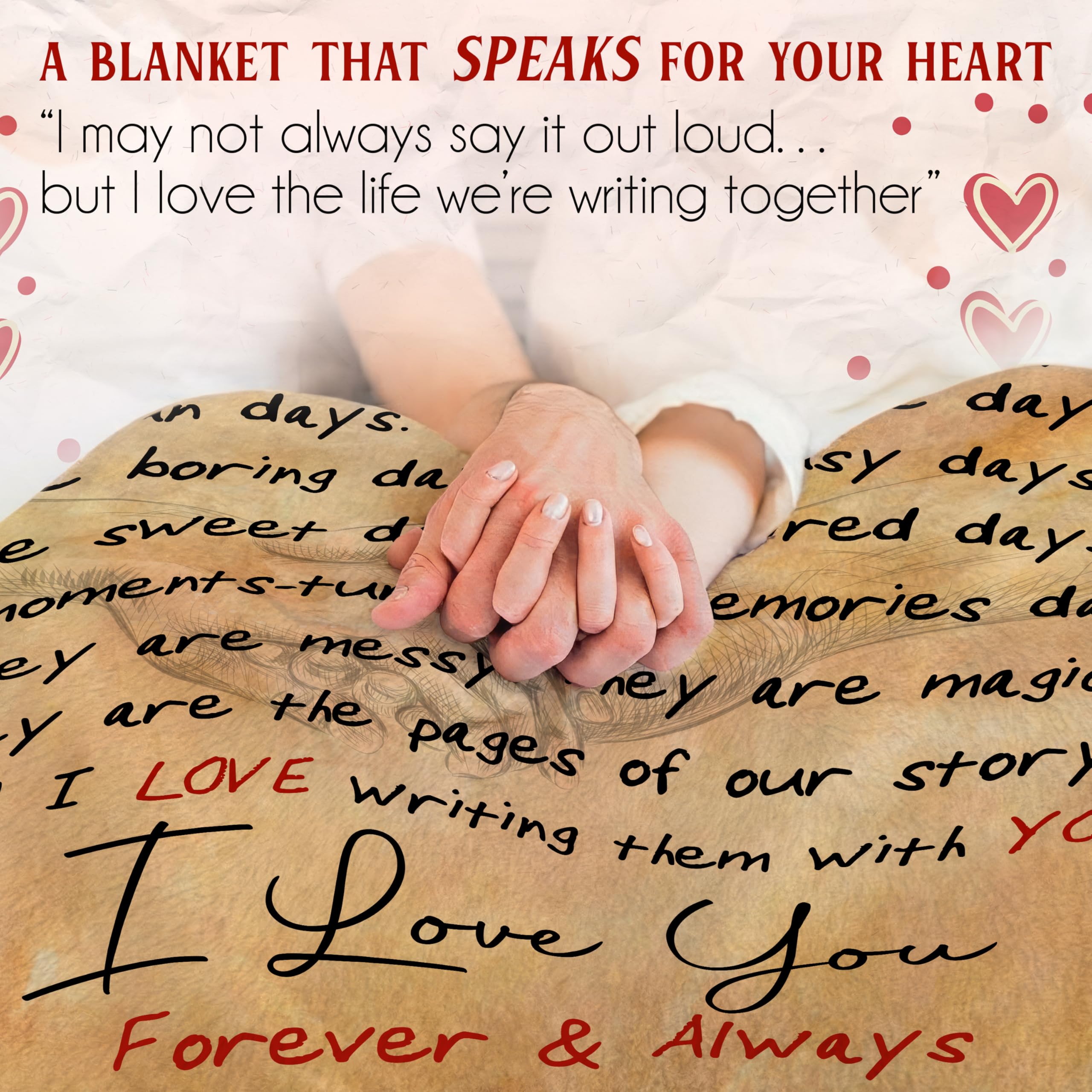 WRAPIX blanket styled on bed adding sentimental decor and warmth