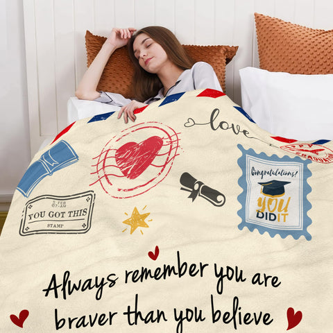 WRAPIX blanket spread on bed to show scale and versatile home styling benefit