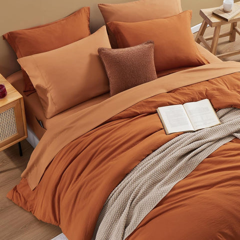 WRENSONGE microfiber close-up texture offering soft, quiet sleep comfort