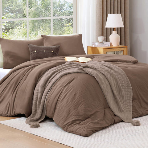 WRENSONGE prewashed fabric close-up highlighting soft texture for immediate comfort