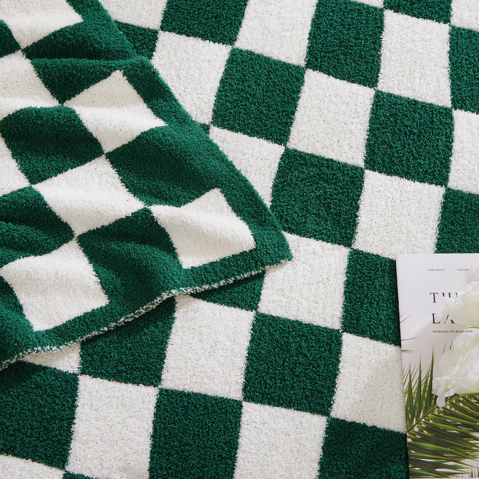 WRENSONGE folded blanket with ribbon ready as an elegant gift
