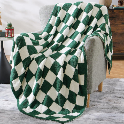 WRENSONGE front packaging showing cozy checkered throw and color