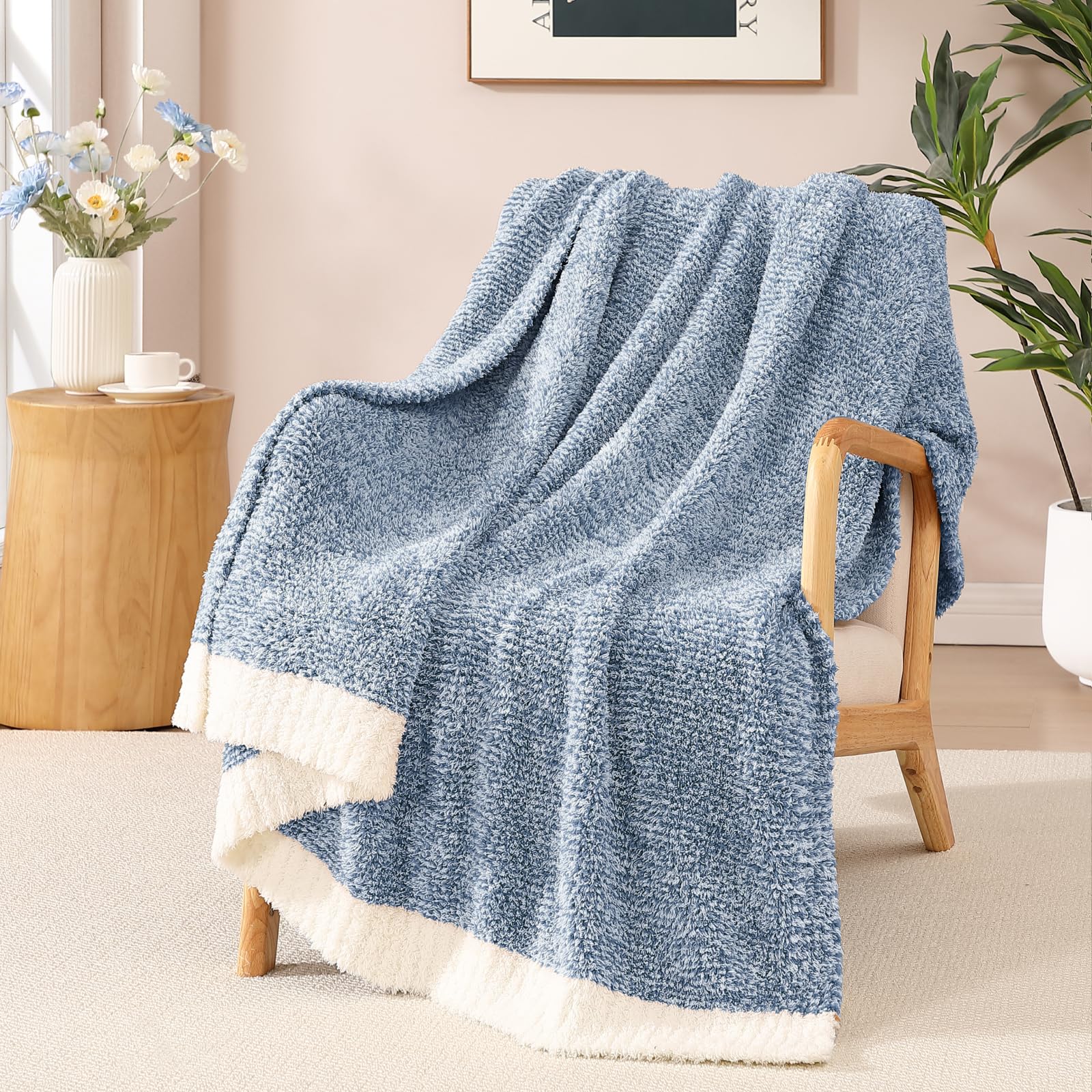 WRENSONGE front packaging showing folded throw and ribbon, stylish and gift-ready
