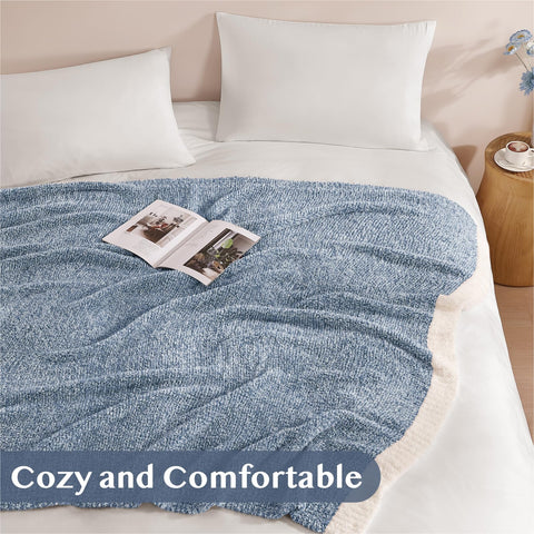 WRENSONGE draped over couch creating cozy living room comfort and décor