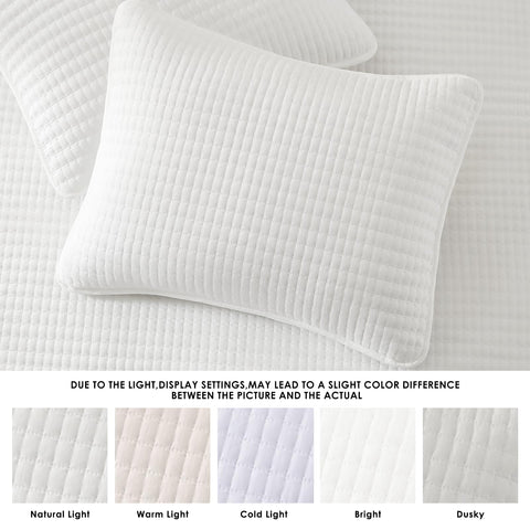 WRENSONGE pillow shams close-up matching quilt for coordinated bedding
