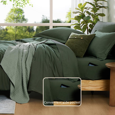 WRENSONGE pillows and shams arrangement adding layered bedroom appeal