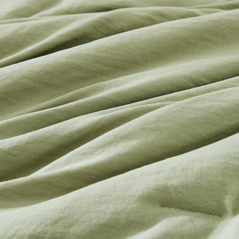 WRENSONGE pillow shams and pillowcases arranged to show coordinated look and quick styling benefit