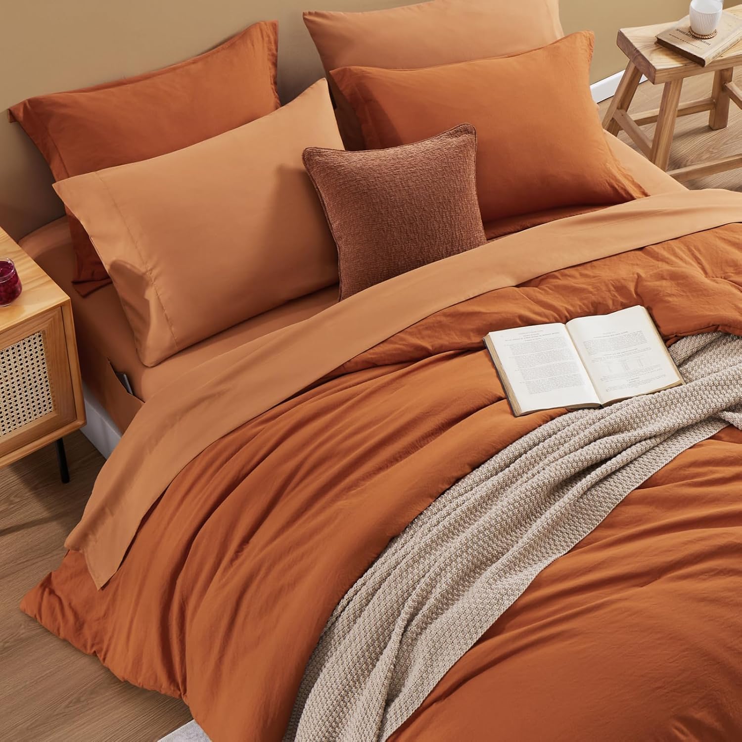 WRENSONGE close-up of microfiber fabric highlighting soft texture and cozy feel