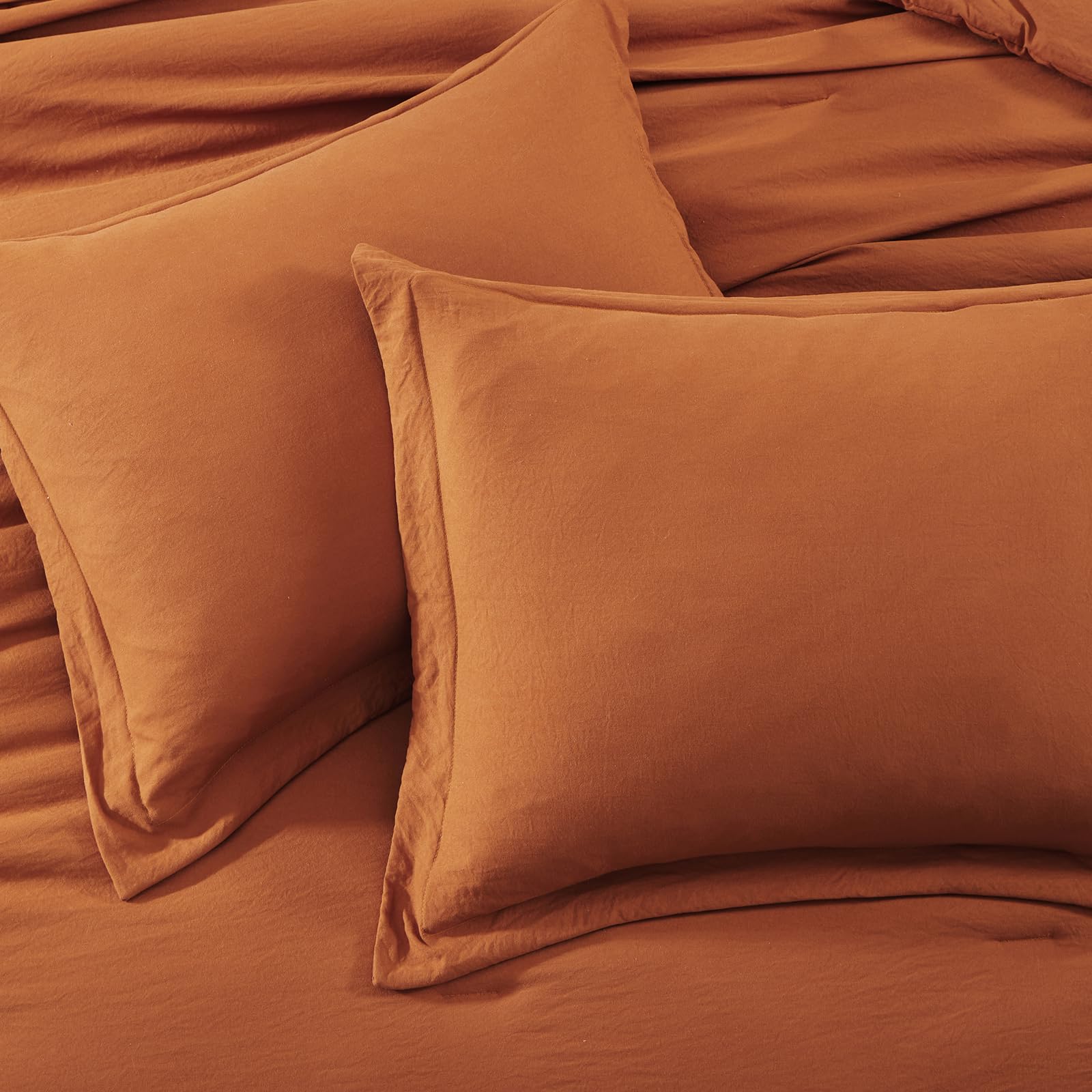WRENSONGE comforter on bed showing true king scale and full coverage